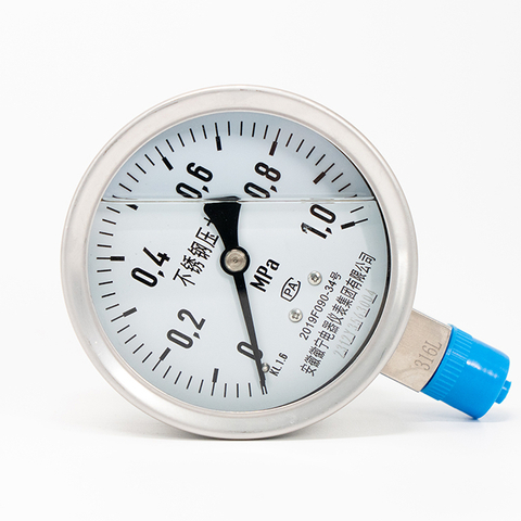 Stainless Steel Shock Resistance Pressure Gauge