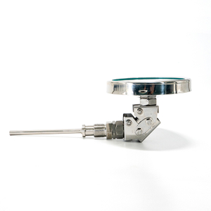 Adjustable bimetallic thermometer 